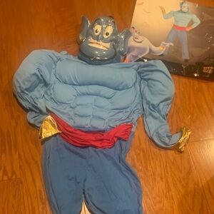 Disney Genie Costume - Blue and Red